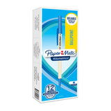 PAPER MATE Kilometrico Ball Pen Blue Box of 12 - Front View