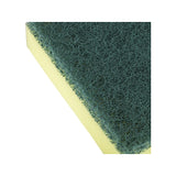 SCOTCHBRITE Scrub Sponge Heavy Duty Pack of 8 - Side View
