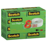 SCOTCH Tape 810-8PK-BXD 19mm Pack of 8 - Side View