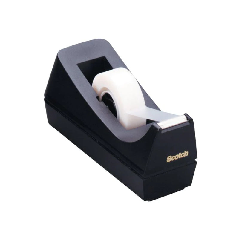 SCOTCH C-38 Black Tape Dispenser Box of 12
