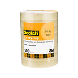 SCOTCH Tape 502 18mmX66M Twr8 - Side View