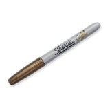 SHARPIE Permanent Marker FP Gold Box of 12 - Side View