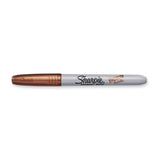 SHARPIE Permanent Marker FP Bronze Box of 12 - Top-Down View