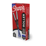 SHARPIE RB 0.7mm Arrow Pt Blue Box of 12 - Front View