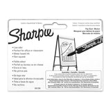 SHARPIE Flip Chart Markers Assorted Box of 4 - Top-Down View