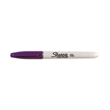 SHARPIE Marker Fine Purple UPC Box of 12 - Side View