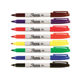 SHARPIE Permanent Marker FP Fashion Pack of 8 - 45-Degree Angle