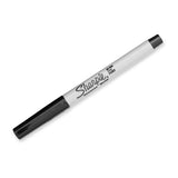 SHARPIE Ultra Fine Point Permanent Marker Black Box of 12 - Top-Down View