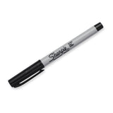 SHARPIE Permanent Marker UFine Point Black Pack 2 Box of 6 - Side View