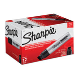 SHARPIE Magnum Permanent Marker Black Box of 12 - Side View
