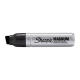 SHARPIE Magnum Permanent Marker Black Box of 12 - Top-Down View
