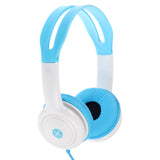 MOKI Volume Limited Kids Blue Headphones - Front View