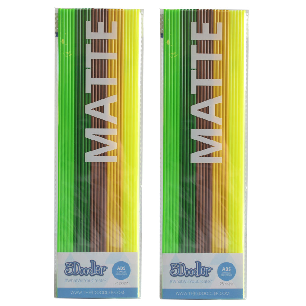 3Doodler Create ABS Plastic - Jungle Adventure 2-Pack
