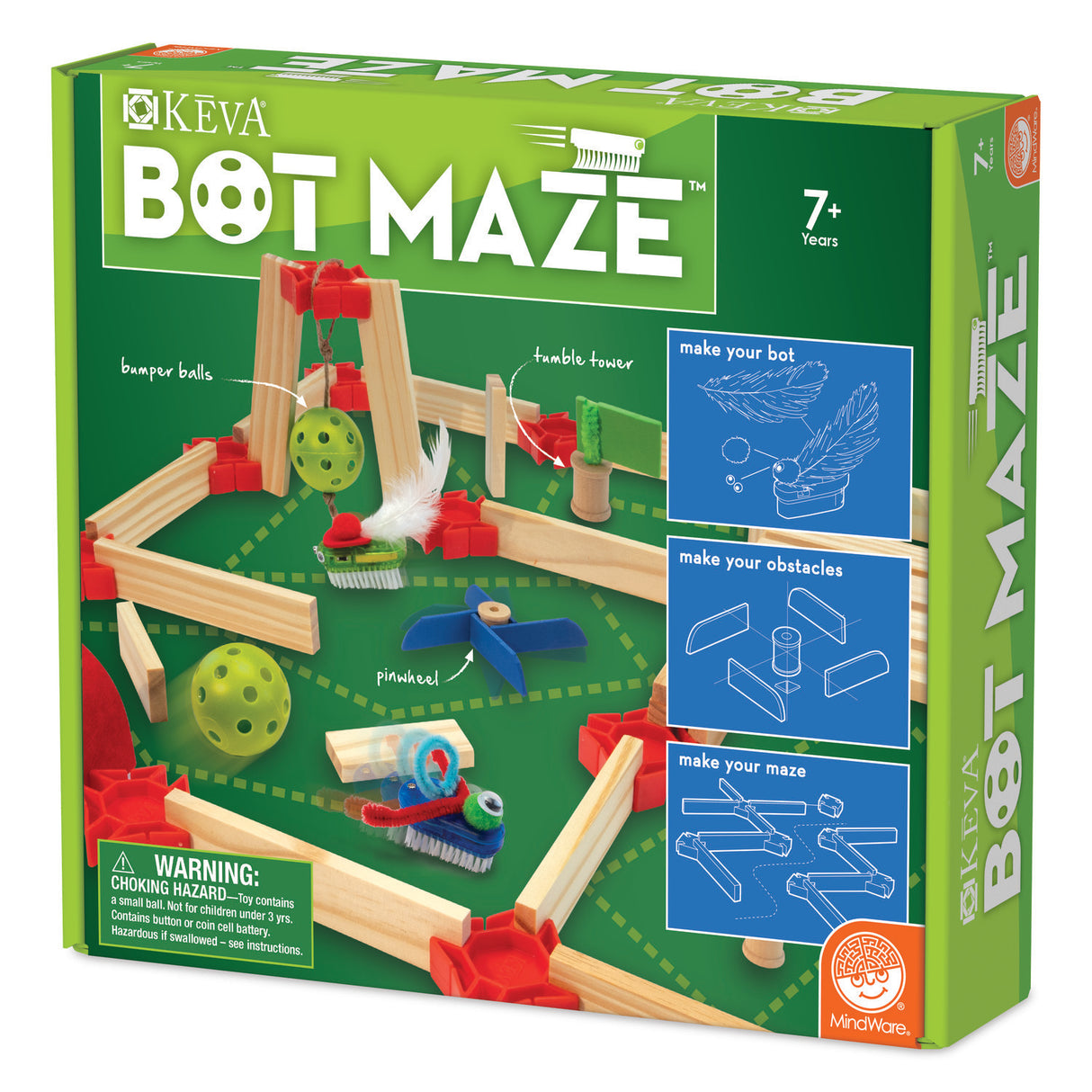 KEVA Maker Bot Maze Adventure Set