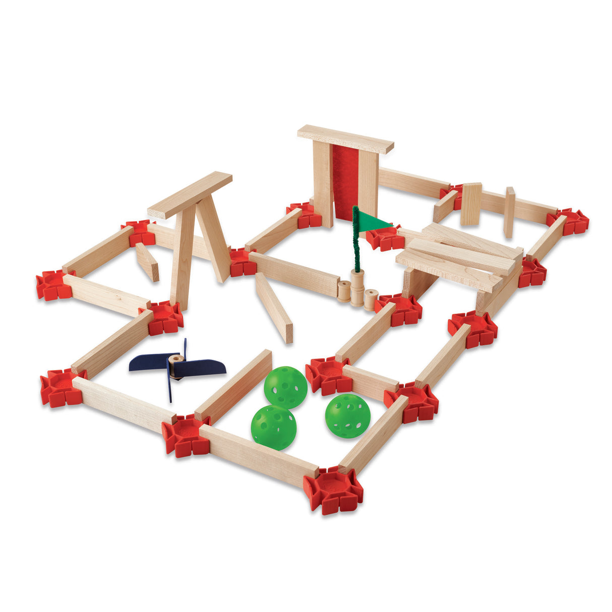 KEVA Maker Bot Maze Adventure Set