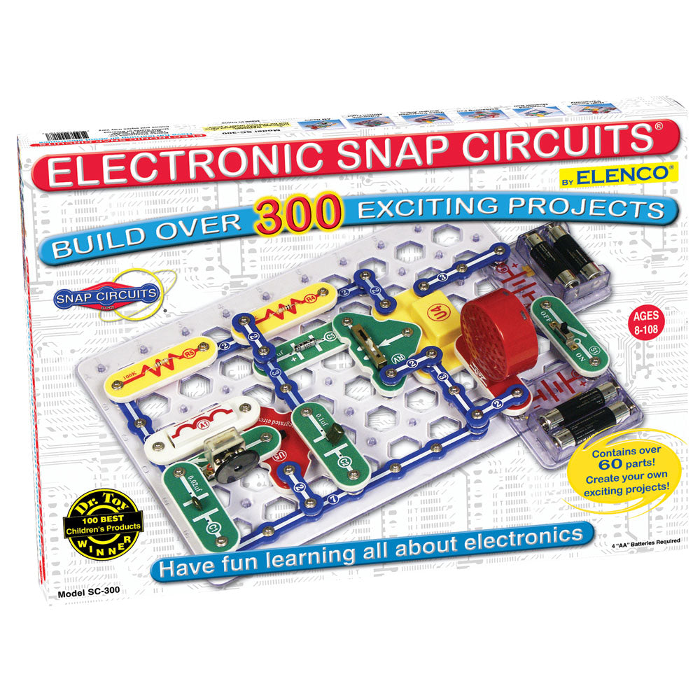 Snap Circuits 300-in-1 Electronics Learning Kit