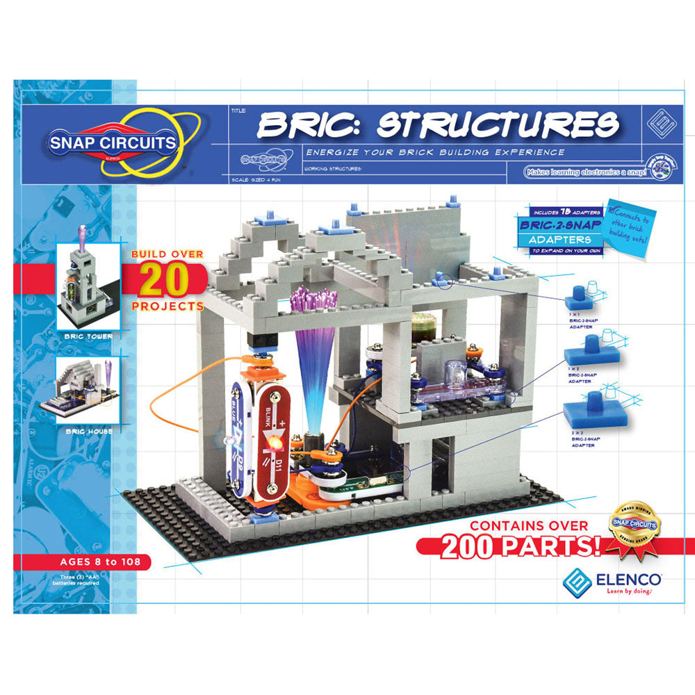 Snap Circuits Bric-2-Snap Creative Building Set