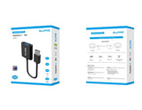 Premium 4K DisplayPort to VGA Adapter - Male to Female for Laptop and MacBook - Black with Retail Packaging