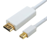 Astrotek 1m Mini DisplayPort to HDMI Gold Plated Cable - 20 Pin Male to 19 Pin Male