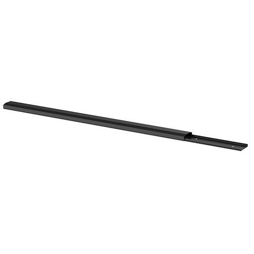 BRATECK 750mm Black PVC Cable Management Cover for Tidy Home and Office Setup