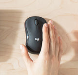LOGITECH MK295 WIRELESS SILENT KEYBOARD AND MOUSE COMBO, 2.4GHZ USB RECEIVER - - Front View