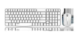 RAPOO X1800S Wireless Keyboard and Mouse Combo - Black with 1000DPI Nano Receiver and Long Battery Life