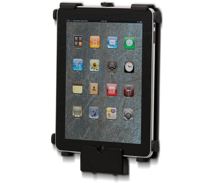 Secure iPad MultiGrip Clamp with Full Access to Controls