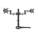 Brateck Dual Monitor Premium Articulating Aluminum Monitor Stand Fit Most 17-32 Monitors Up to 8kg per screen