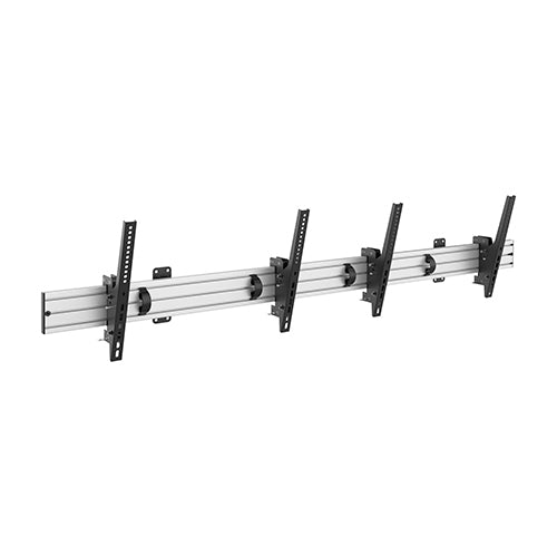 BRATECK Dual Screen Menu Board Wall Mount Fit Screen Size 45'-55' Up to 50Kg VESA 200x200400x200300x300400x400600x400