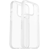 OtterBox Clear Antimicrobial Case for iPhone 14 Pro - Ultra-Slim, Drop-Resistant Design with Raised Edges