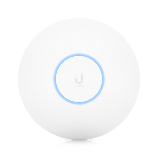UBIQUITI UniFi Wi-Fi 6 Pro AP 4x4 Mu-/Mimo Wi-Fi 6, 2.4GHz @ 573.5 Mbps & 5GHz @ 4.8Gbps **No POE Injector Included**