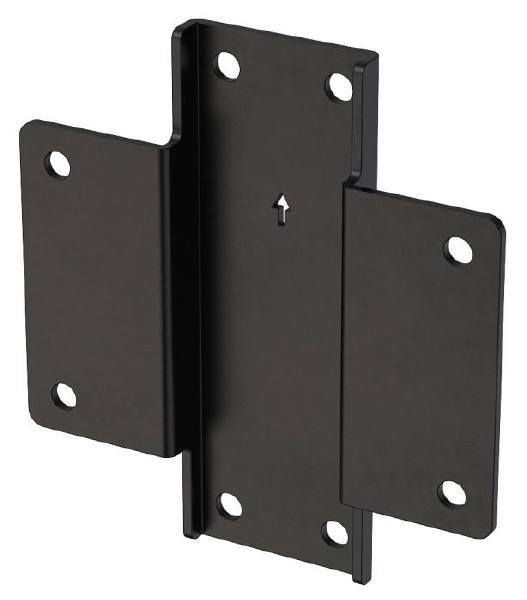 Atdec Heavy-Duty Rail to Pole Adapter for Versatile Mounting Solutions