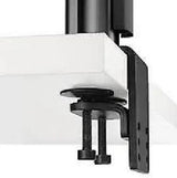 Atdec Heavy Duty F-Clamp Desk Fixing - Side View
