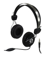 Shintaro Stereo Headset With Inline Microphone Single Combo 3.5mm Jack - Side View