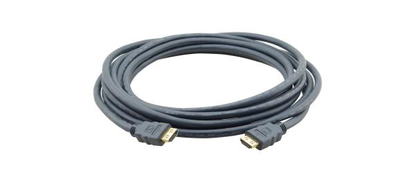 Kramer High-Speed HDMI Cable with Ethernet - 15.20m 50ft Max Resolution 1080p Max Data Rate 4.95Gbps .99Gbps p/c