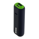 MOKI PowerBank 2600 Black - Front View