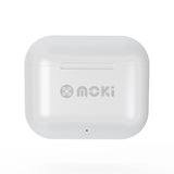 MOKIPods True Wireless Earbuds - White - Front View