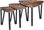 Vintage Nesting Coffee Table Set of 3