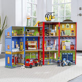 Everyday Heroes Play Set for kids - Side View