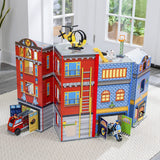 Everyday Heroes Play Set for kids - Rear View