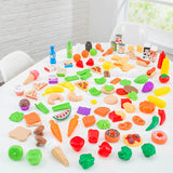 Tasty Treats Play Food Set for kids (115 pcs) - Front View