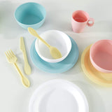 27pc Cookware Set - Pastel for kids - Top-Down View
