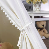 5 Poles Giant Kids Teepee Tent (Natural Canvas) - 45-Degree Angle