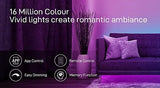 12M LED Strip Lights Rope Light for Bedroom and Home (5050 Lights Strip App with Remote Control) - Extra Image