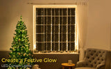 USB Powered 300 LED Curtain String Light with 8 Modes and Remote Control for Bedroom Party Wedding Decorations - Extra Image