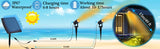 3 x LED Spotlights Powered Solar Garden Lights Outdoor Waterproof (Warm White) - Extra Image