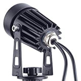 3 x LED Spotlights Powered Solar Garden Lights Outdoor Waterproof (Warm White) - Extra Image