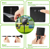 20m 200 LED Waterproof Solar String Lights with 8 Modes for Home and Garden Decor - Close-Up Angle
