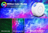 Star Projector Galaxy Light Bedroom connected with Alexa and Google Home - Front View