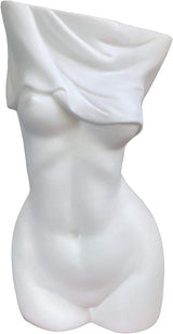 Feminine Body Vase Ceramic Home Decor - Front View
